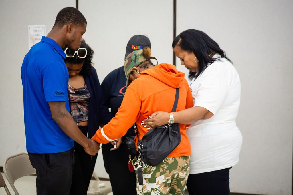 Moment from The Light Still Lives gathering — Mending Minds & Hearts community event