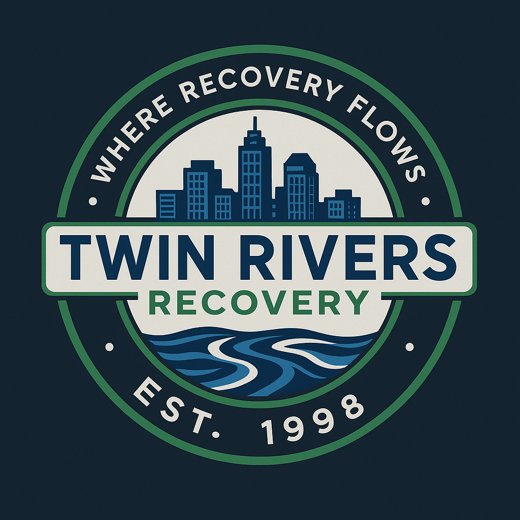 Twin Rivers Recovery logo — Where Recovery Flows